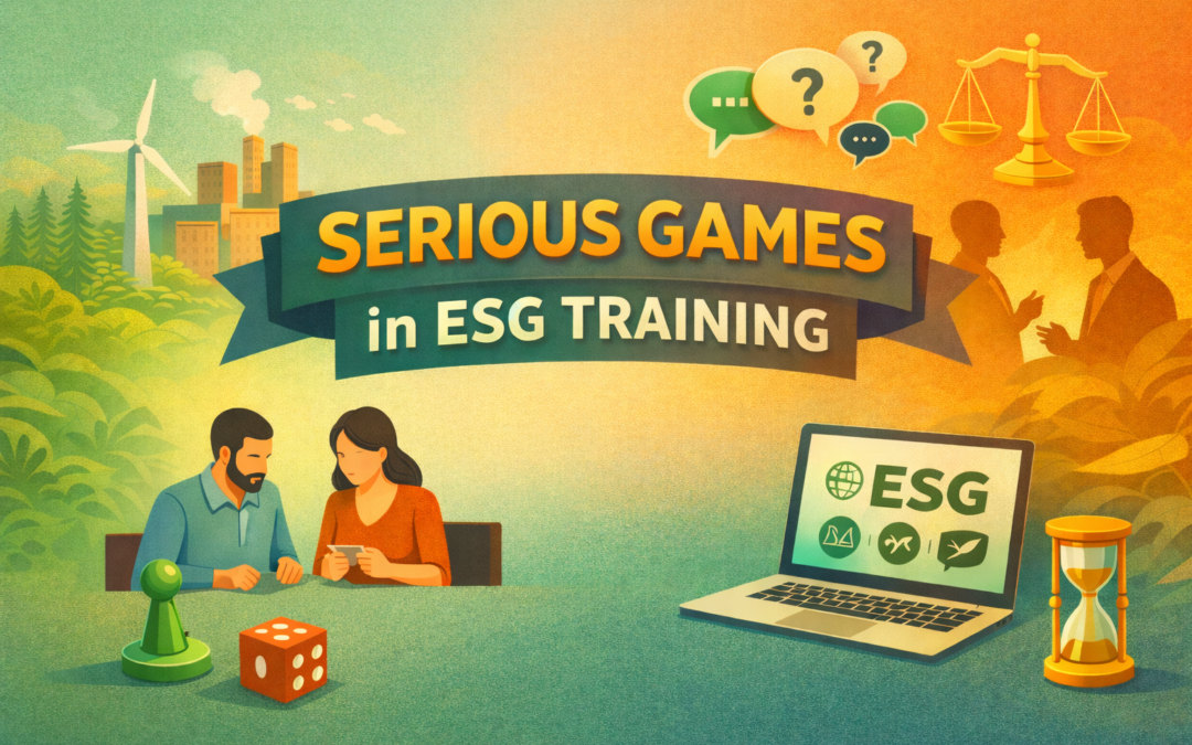 Serious Games in ESG Training: Serious Business